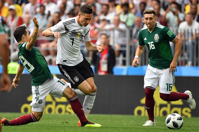 المكسيك يوقف "أبطال العالم" بعد تغلبه على ألمانيا بهدف نظيف