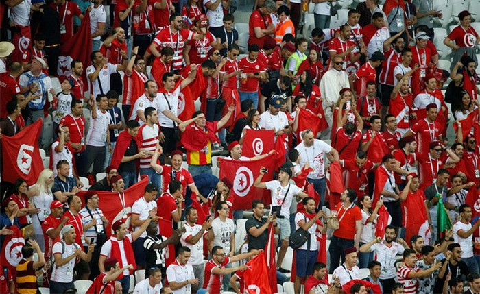 كاين يسجل الهدف الثاني في مرمى تونس في الوقت بدل الضائع من الشوط الثاني
