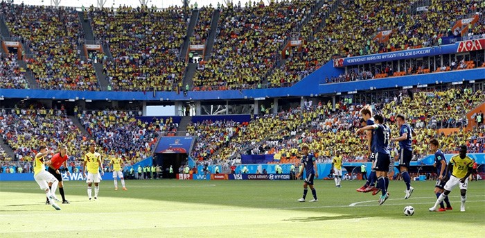 منتخب "الساموراي" يبدأ طريقه إلى دور الـ 16 متفوقاً على كولومبيا بهدفين