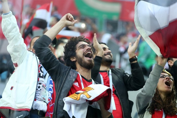 "الدب الروسي" يهزم "الفراعنة" بثلاثة أهداف مقابل هدف