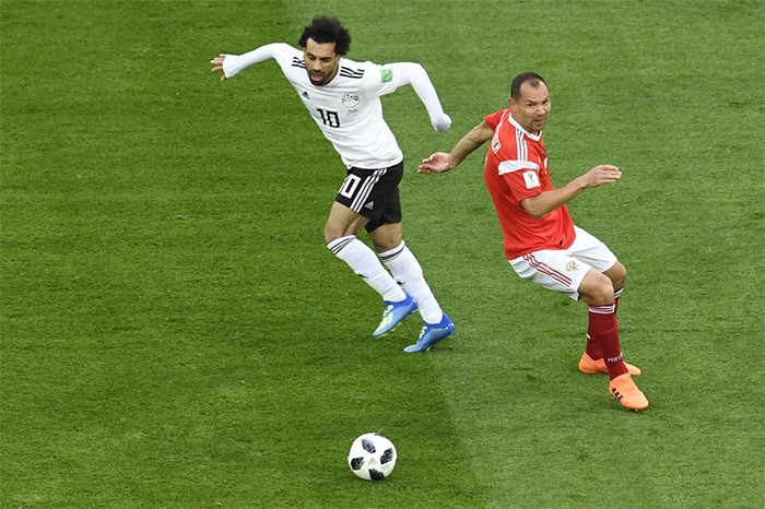 "الدب الروسي" يهزم "الفراعنة" بثلاثة أهداف مقابل هدف