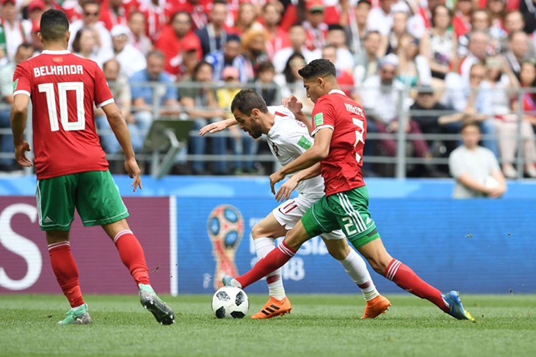 البرتغال تفوز بهدف نظيف على المغرب ورونالدو يتصدر هدافي المونديال