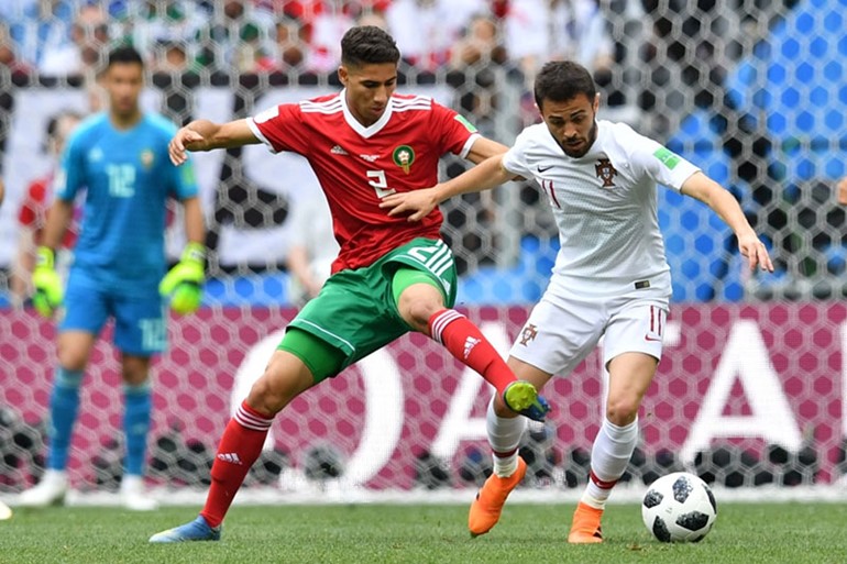البرتغال تفوز بهدف نظيف على المغرب ورونالدو يتصدر هدافي المونديال