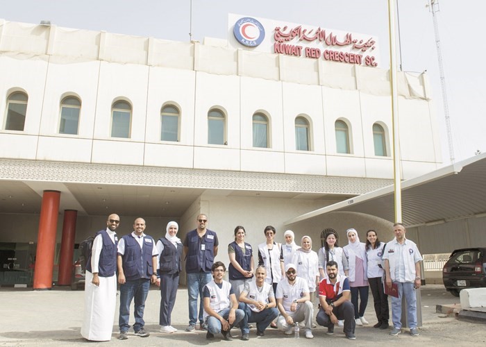 فعاليات اجتماعية بالتعاون مع الهلال الأحمر﻿