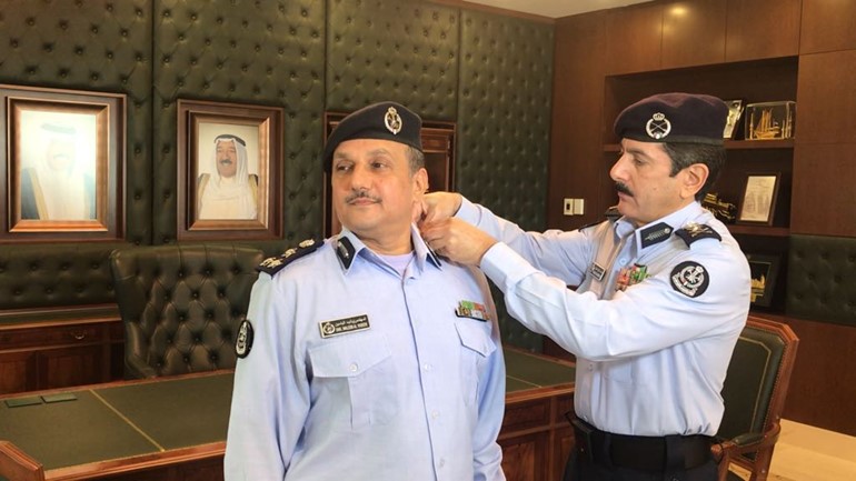 مدير عام "الإطفاء" يقلّد 3 عقداء رتبة عميد تقديراً لكفاءتهم