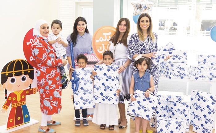 «الوطني» يُشارك الأطفال فرحة العيد في مستشفاه التخصصي