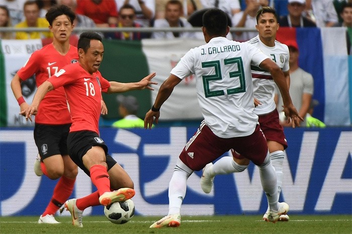 المكسيك تفوز على كوريا الجنوبية بهدفين مقابل هدف وتتأهل لدور الـ 16