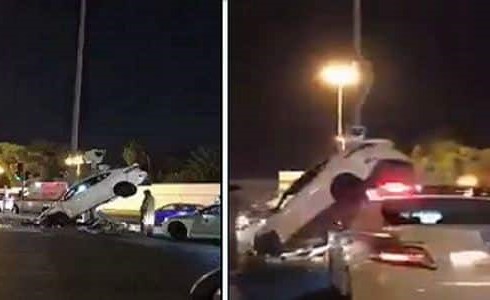 بالفيديو.. حقيقة مقطع حادث سير بطلته امرأة أمام أحد التقاطعات في السعودية !