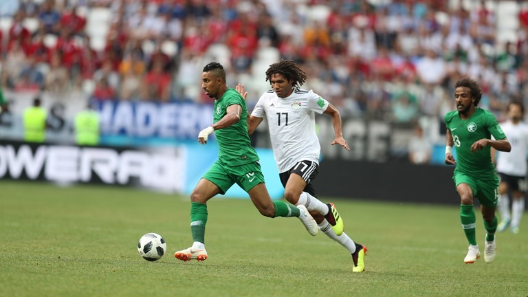 السعودية تتغلب على مصر بهدفين مقابل هدف