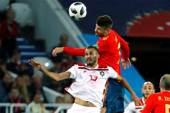 إسبانيا تتأهل لدور الـ 16 رغم تعادلها مع المنتخب المغربي