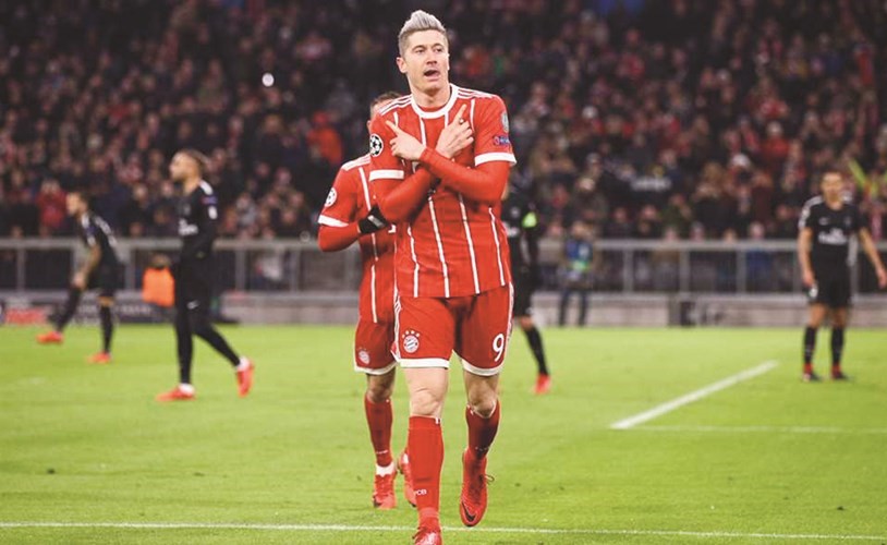 ريال مدريد لضم ليفاندوفيسكي