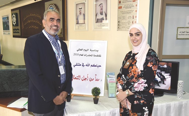 د.عادل الزايد وهنادي أشكناني﻿