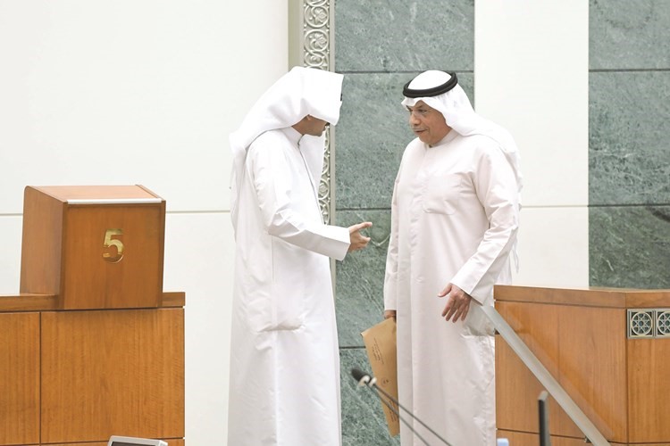 الشيخ خالد الجراح وعبدالوهاب البابطين﻿