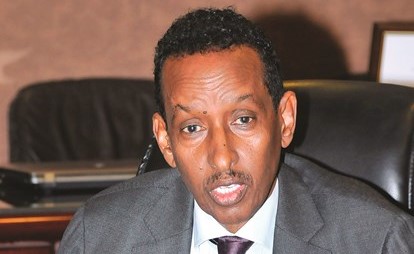 وزير الشؤون الخارجية الصومالي أحمد عوض﻿