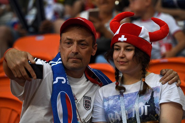 لاعب تونس وهبي خزري يسجل الهدف الثاني في مرمى بنما