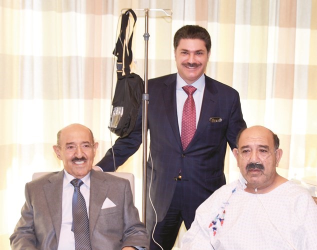  ﻿صاحب السمو الأمير الشيخ صباح الأحمد والنائب الأول لرئيس مجلس الوزراء ووزير الدفاع الشيخ ناصر صباح الأحمد والشيخ خالد العبدالله ﻿