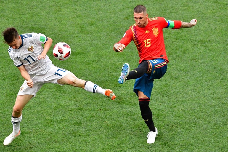 روسيا تقصي اسبانيا خارج سباق المونديال بركلات الترجيح 4 - 3