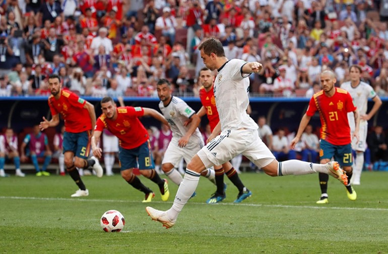 روسيا تقصي اسبانيا خارج سباق المونديال بركلات الترجيح 4 - 3