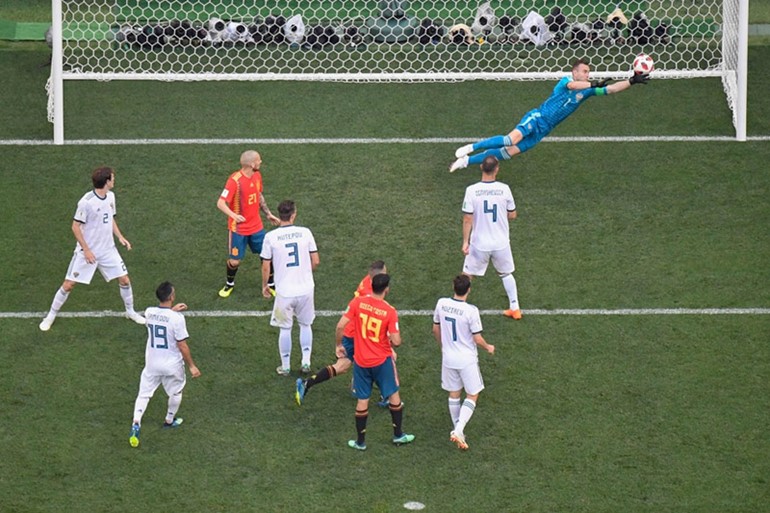 روسيا تقصي اسبانيا خارج سباق المونديال بركلات الترجيح 4 - 3