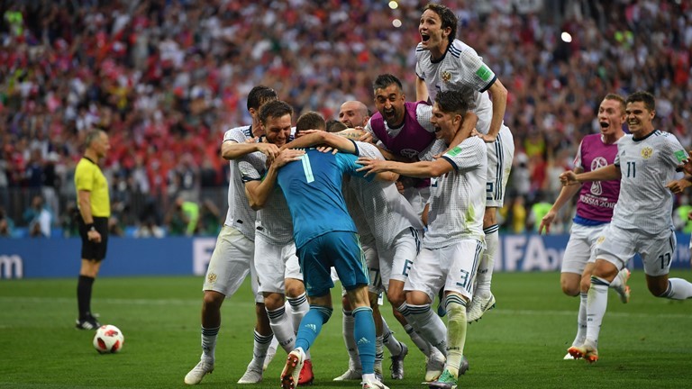 روسيا تقصي اسبانيا خارج سباق المونديال بركلات الترجيح 4 - 3