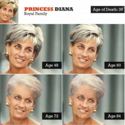 بالصور.. هكذا كانت ستبدو الأميرة ديانا في سن الـ60 بالشيب والتجاعيد