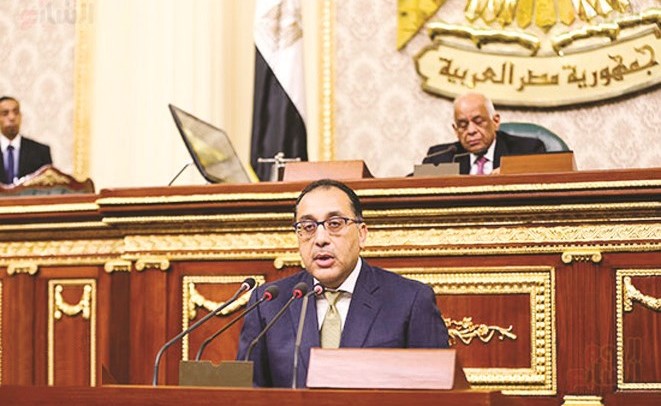 رئيس الوزراء م.مصطفى مدبولي يلقي بيان الحكومة أمام مجلس النواب امس﻿