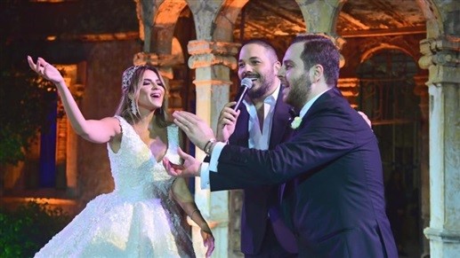 بالصور.. زفاف أسطوريّ شغل الوسط الفني اللبناني