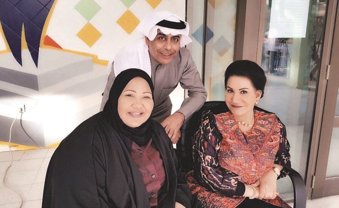 سعاد عبدالله وانتصار الشراح وفهد عبدالمحسن في مسلسل هم نوايا - نوايا ٢﻿