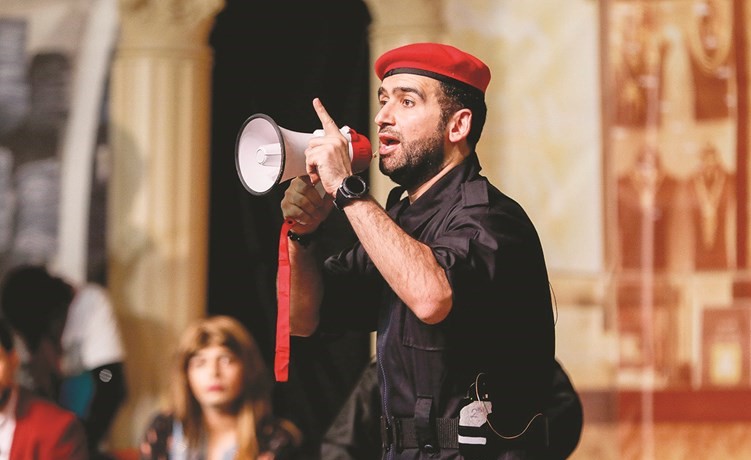 أحمد إيراج في المسرحية﻿