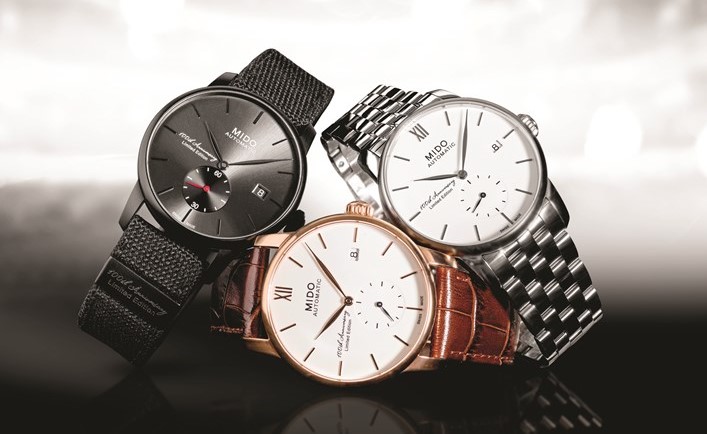 «ميدو» يحتفل بعيده المائة في تايوان بإطلاق ساعة «Baroncelli big date»