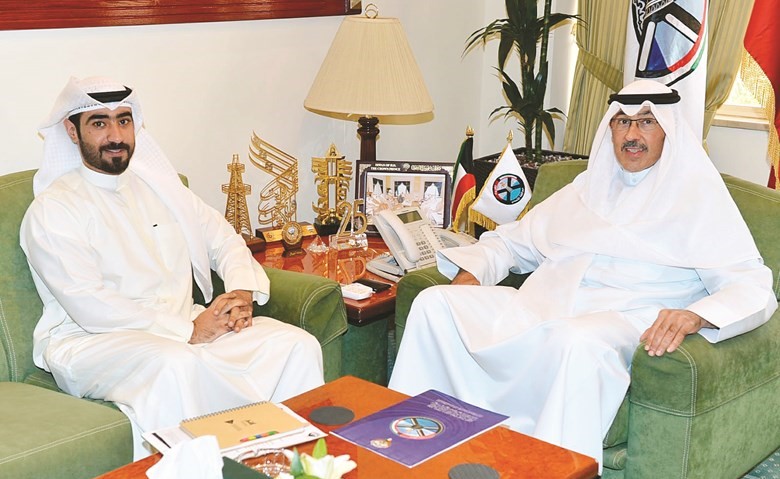 الشيخ فواز الخالد مستقبلا فيصل الدويهيس ﻿