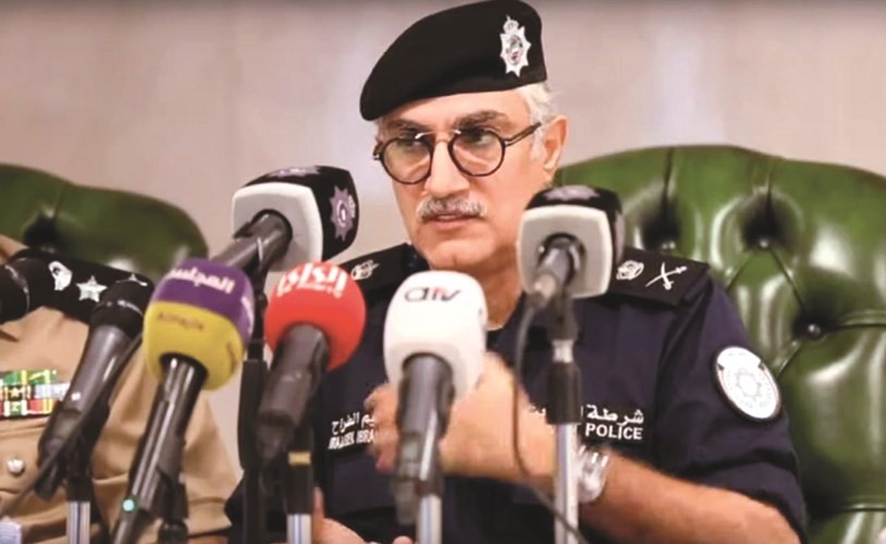 الوكيل المساعد لشؤون الأمن العام بالإنابة اللواء إبراهيم الطراح ﻿