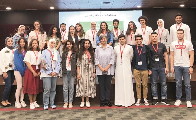 د.اماني البداح مع طلبة الجيل الثامن من برنامج البروتيجيز﻿