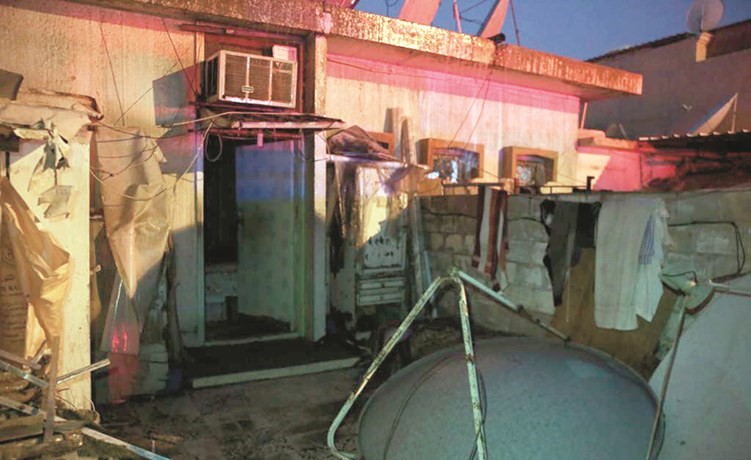 آثار حريق خيطان﻿