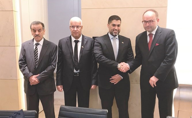 الوفد البرلماني مع نائب وزير الخارجية الپولندي﻿
