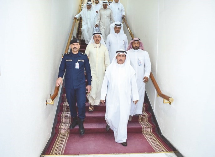 الفريق عصام النهام لدى عودته والوفد المرافق إلى البلاد﻿