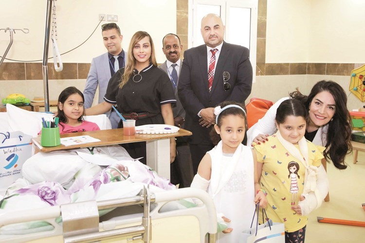 البنك يهدف إلى زرع الابتسامة على وجوه الأطفال﻿