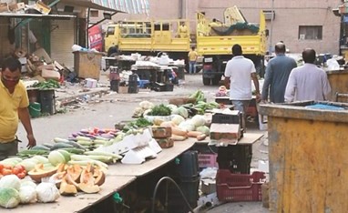 مصادرة الخضار والفواكه في الجليب﻿
