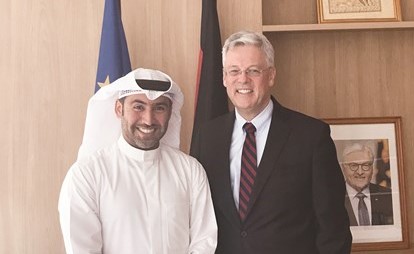 أول كويتي يحصل على المنحة البرلمانية الدولية المقدمة من البرلمان الألماني
