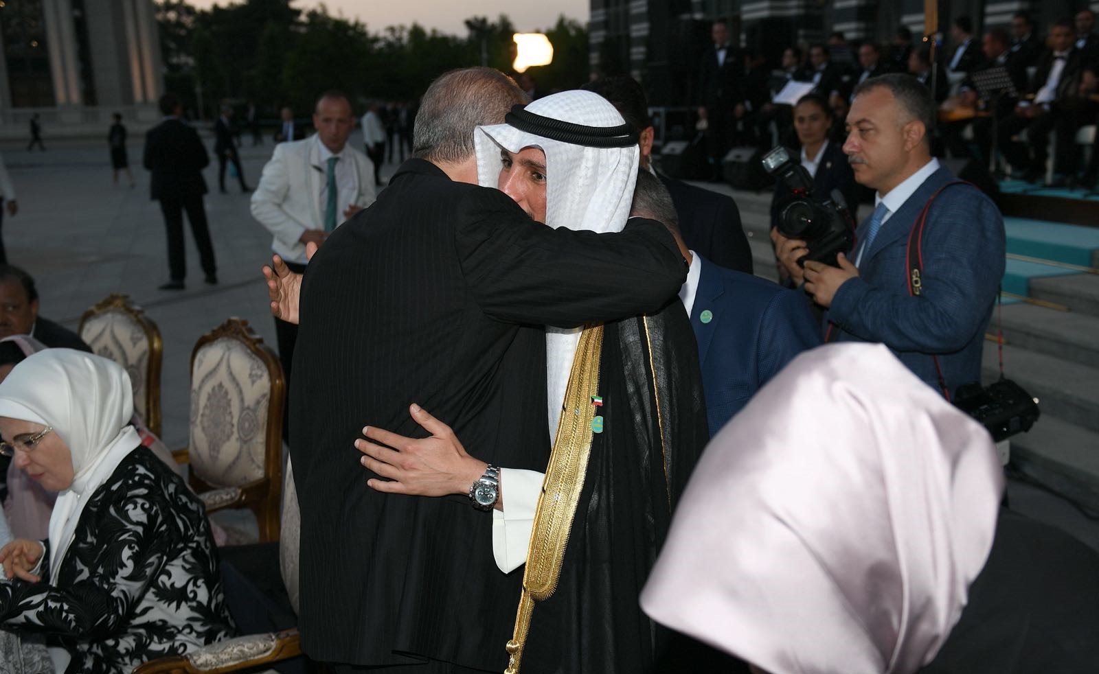 الغانم يحضر حفل تنصيب اردوغان رئيسا لتركيا ممثلا لسمو الامير