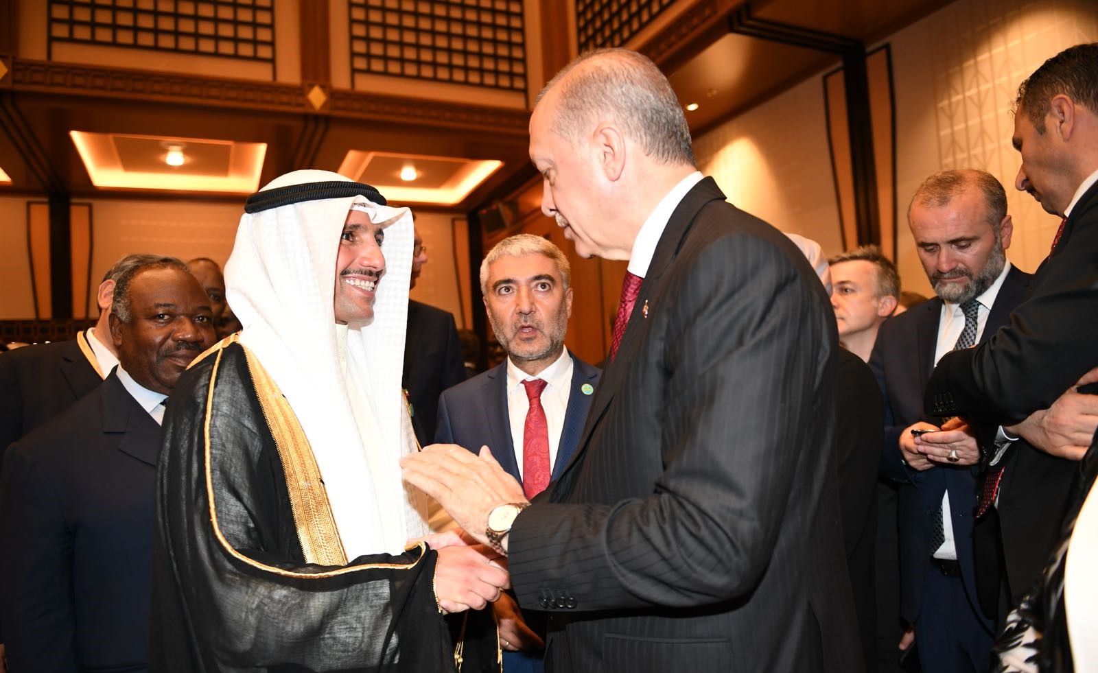 الغانم يحضر حفل تنصيب اردوغان رئيسا لتركيا ممثلا لسمو الامير