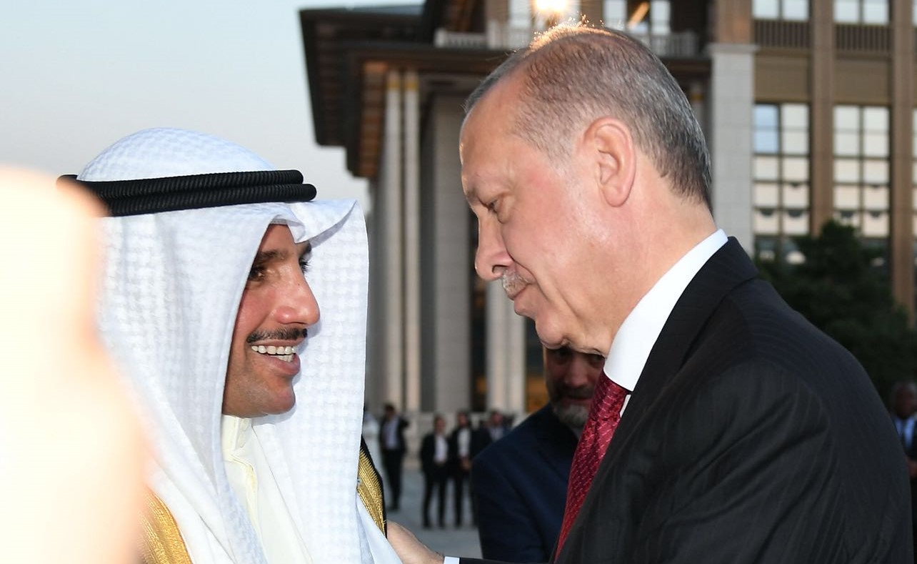 الغانم يحضر حفل تنصيب اردوغان رئيسا لتركيا ممثلا لسمو الامير