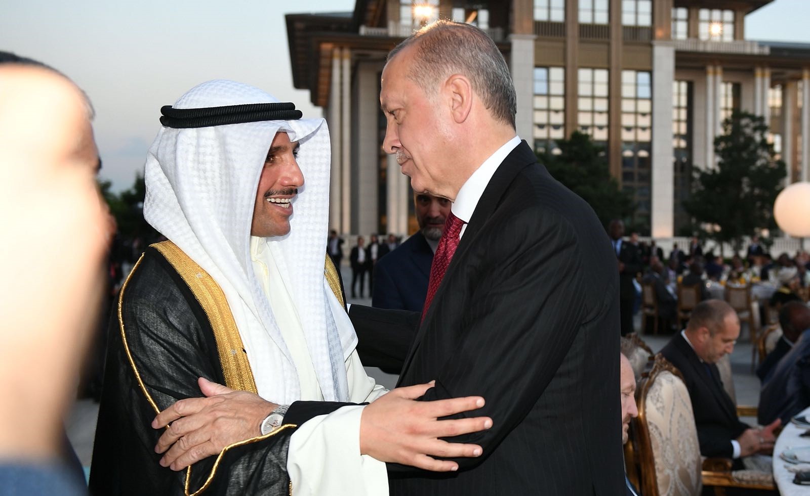 الغانم يحضر حفل تنصيب اردوغان رئيسا لتركيا ممثلا لسمو الامير