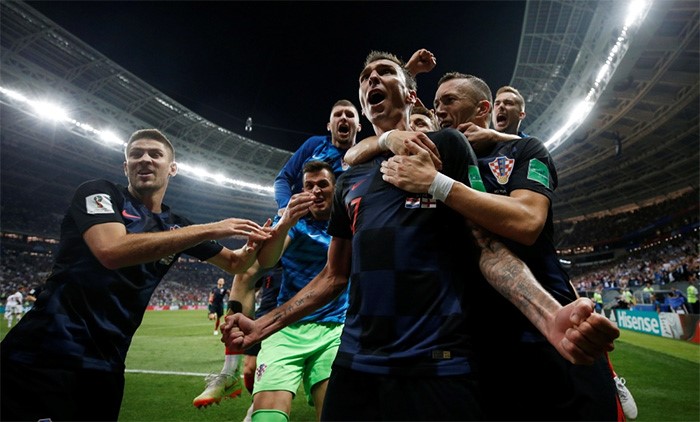 كرواتيا تضرب موعداً يوم الأحد القادم لتقابل فرنسا في نهائي "روسيا 2018"