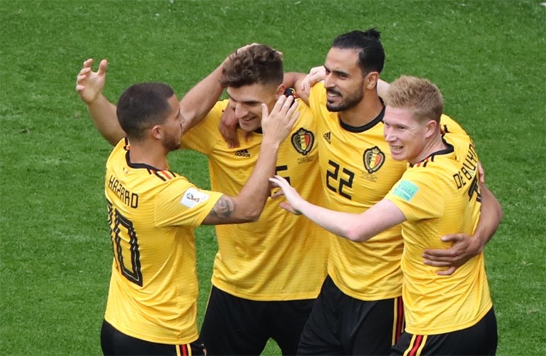 بلجيكا تتغلب على إنجلترا بهدفين نظيفين.. وتحصل على المركز الثالث في "روسيا 2018" لأول مرة في تاريخها
