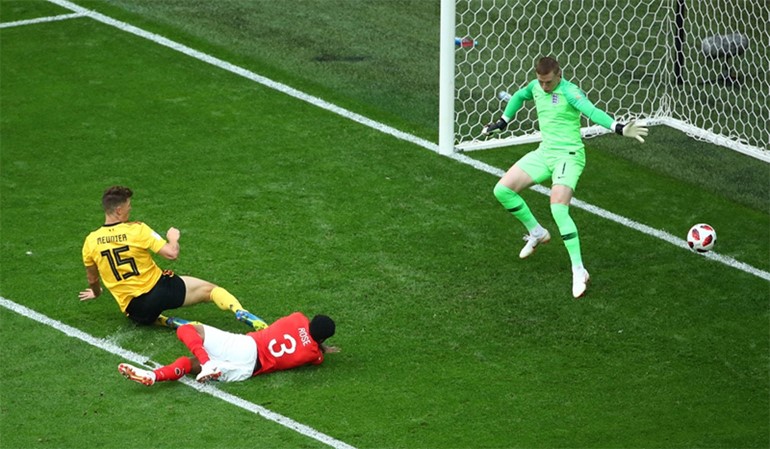 بلجيكا تتغلب على إنجلترا بهدفين نظيفين.. وتحصل على المركز الثالث في "روسيا 2018" لأول مرة في تاريخها
