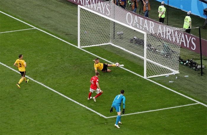 بلجيكا تتغلب على إنجلترا بهدفين نظيفين.. وتحصل على المركز الثالث في "روسيا 2018" لأول مرة في تاريخها
