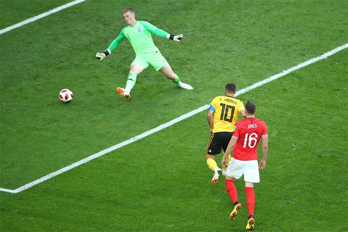 بلجيكا تتغلب على إنجلترا بهدفين نظيفين.. وتحصل على المركز الثالث في "روسيا 2018" لأول مرة في تاريخها