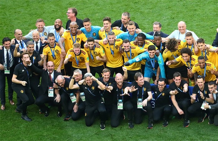بلجيكا تتغلب على إنجلترا بهدفين نظيفين.. وتحصل على المركز الثالث في "روسيا 2018" لأول مرة في تاريخها