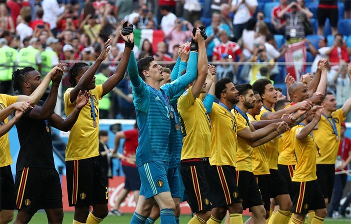 بلجيكا تتغلب على إنجلترا بهدفين نظيفين.. وتحصل على المركز الثالث في "روسيا 2018" لأول مرة في تاريخها